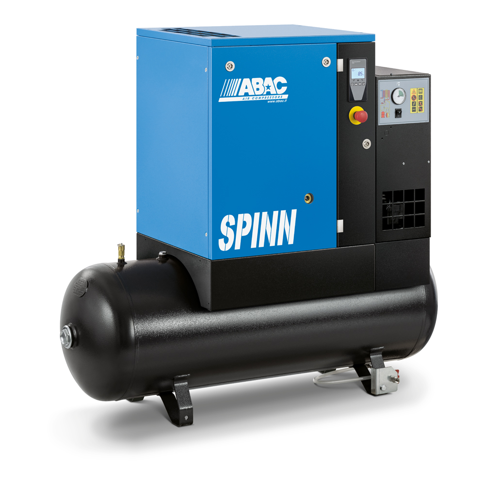 ABAC SPINN MINI SPM-3/10D-200 ŠROUBOVÝ KOMPRESOR